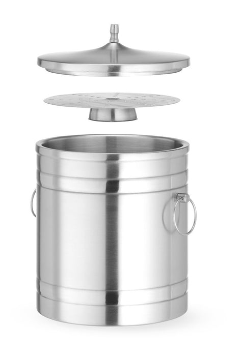 Double-walled ice bucket