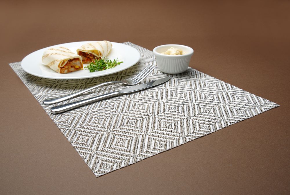 Placemat, geometrisch patroon – set