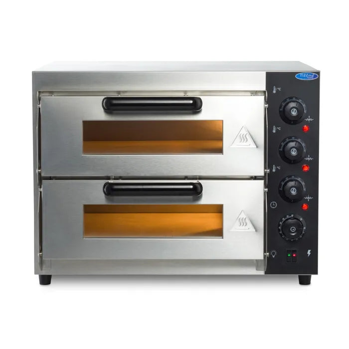 Pizza Oven - 2 Pizza's Ø 40 cm - 2 Kamers