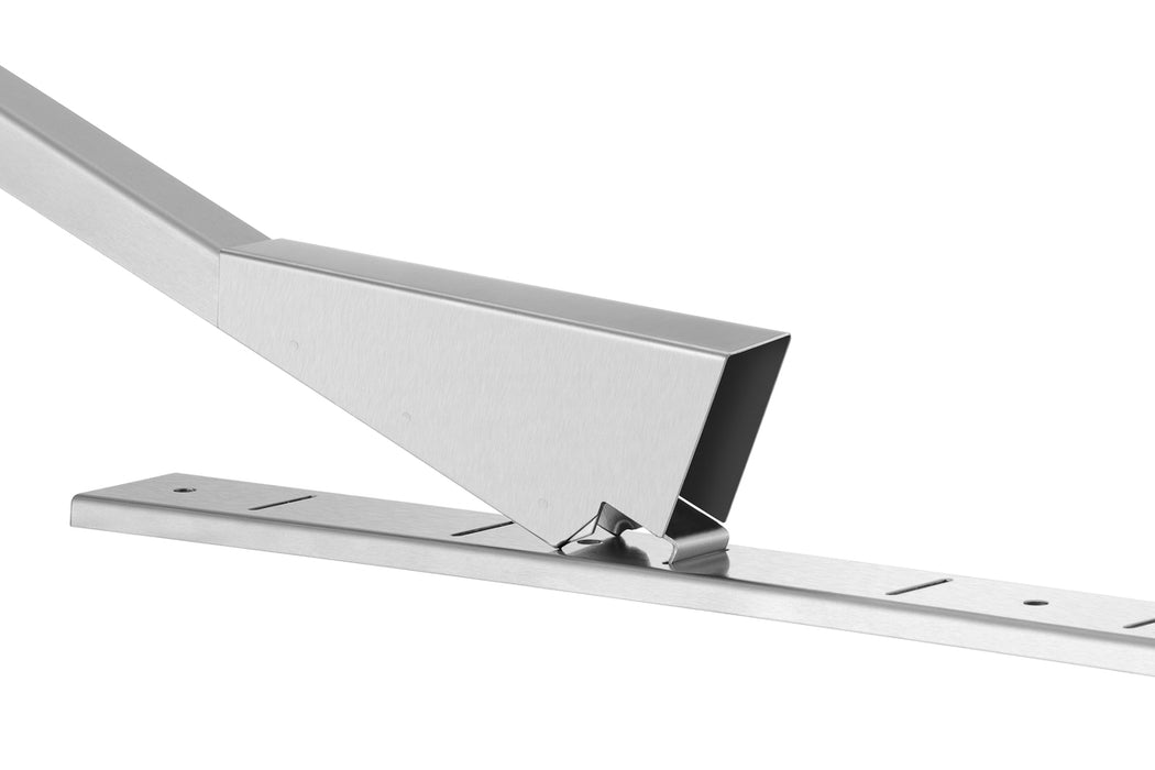 Adjustment rails 1 pair, 530 mm