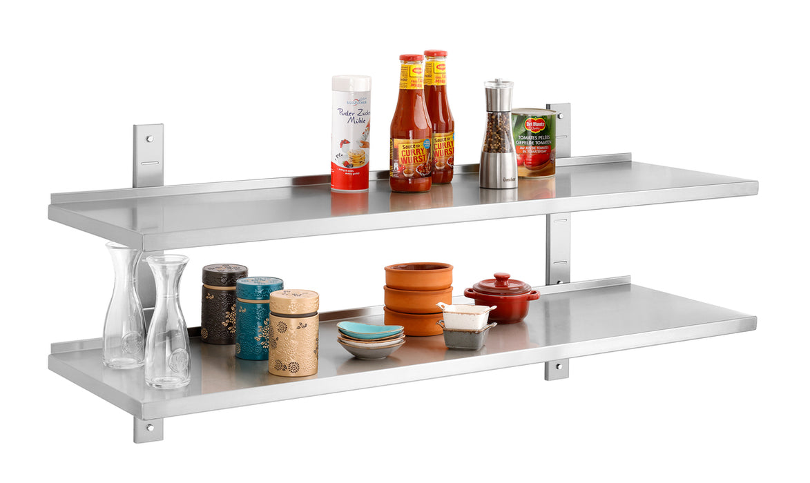 Wall shelf 1200x355x27, CNS