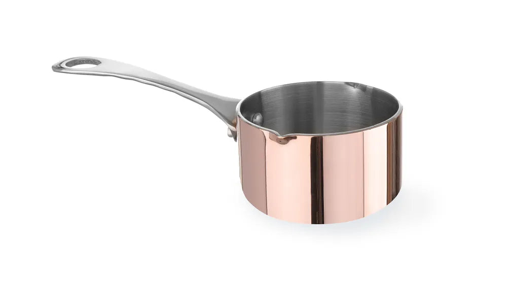 Steelpannetjes met schenktuit