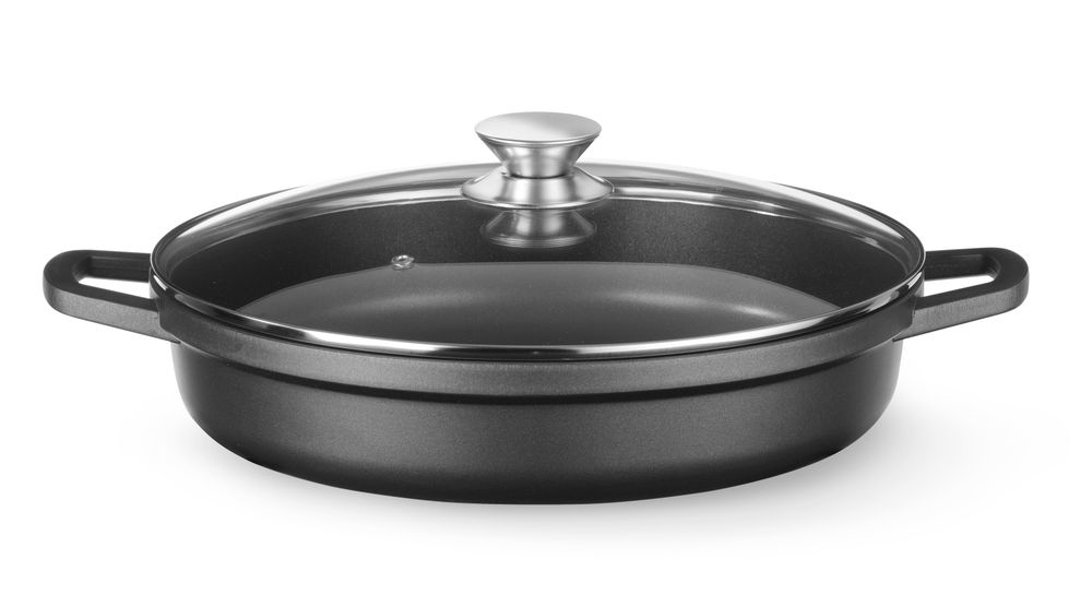 Braadpan met antiaanbaklaag