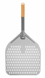 Pizzaschep vierkant geperforeerd