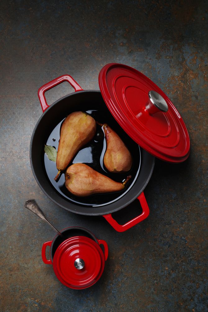 Braadpan geëmailleerd gietijzer