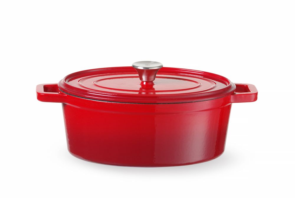 Braadpan geëmailleerd gietijzer