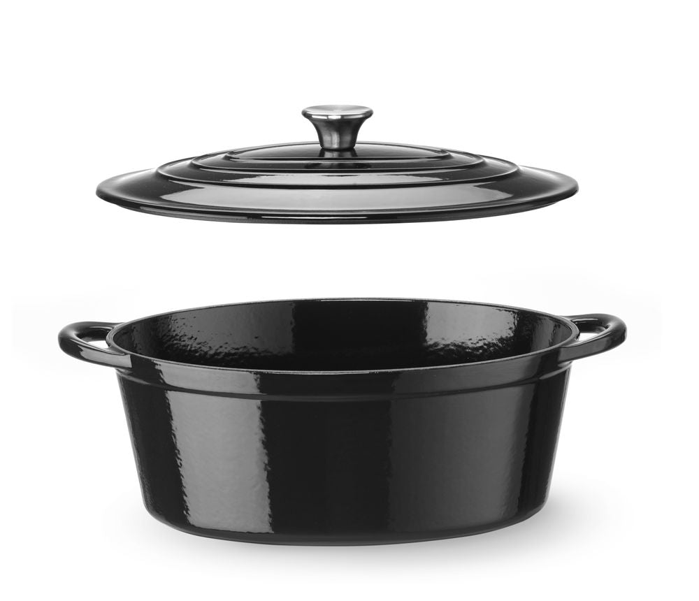 Braadpan geëmailleerd gietijzer