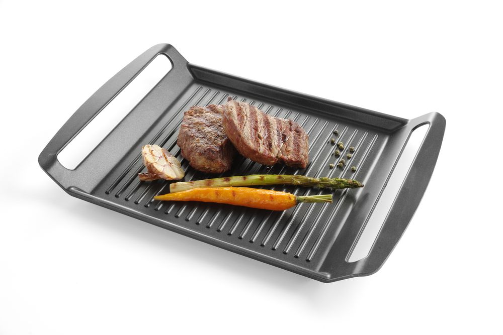 Grillplaat voor inductiekookplaten