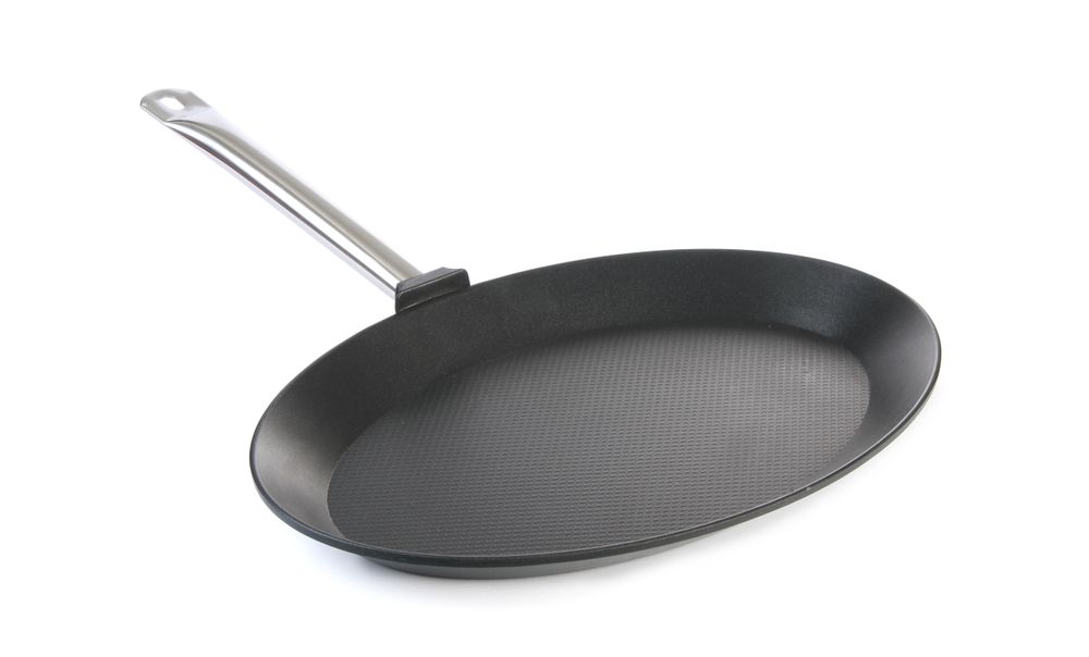 Fish pan - oval Titanium Professional
