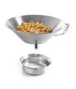 Frituurvergiet roestvaststaal