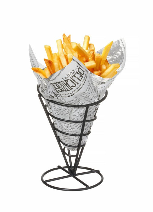 French fry bag holder