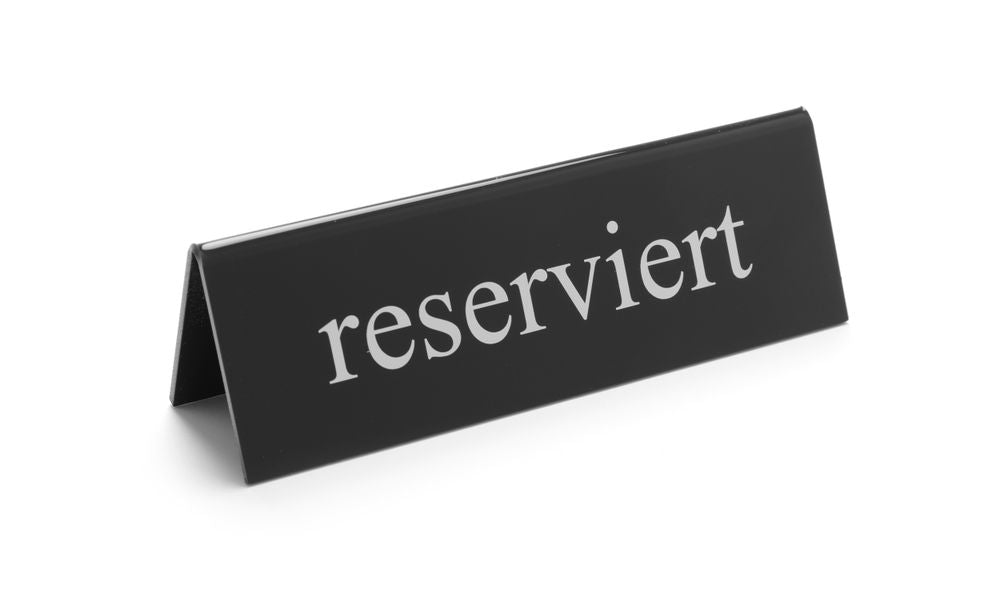 Table stand reserved