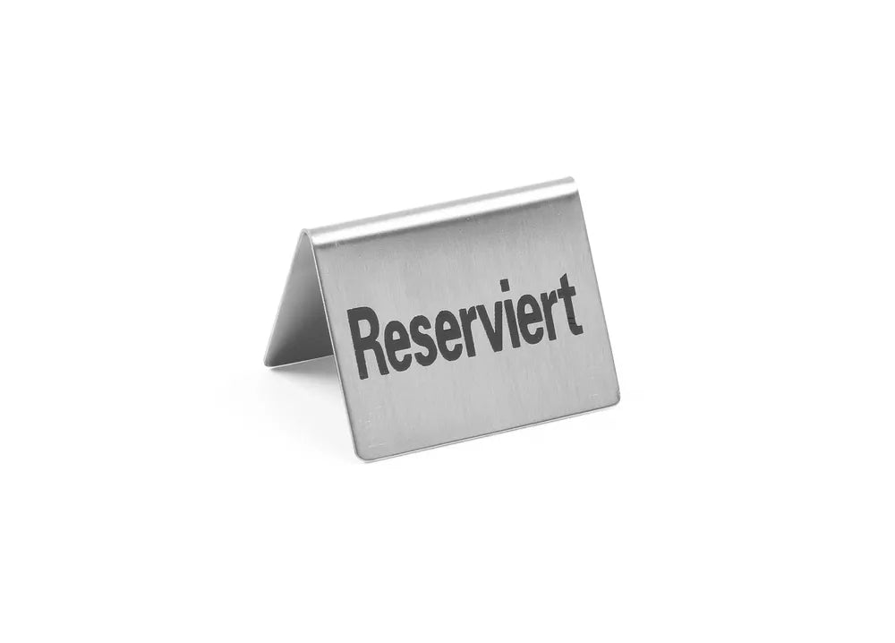 Tafelstandaard Gereserveerd - 4 st.