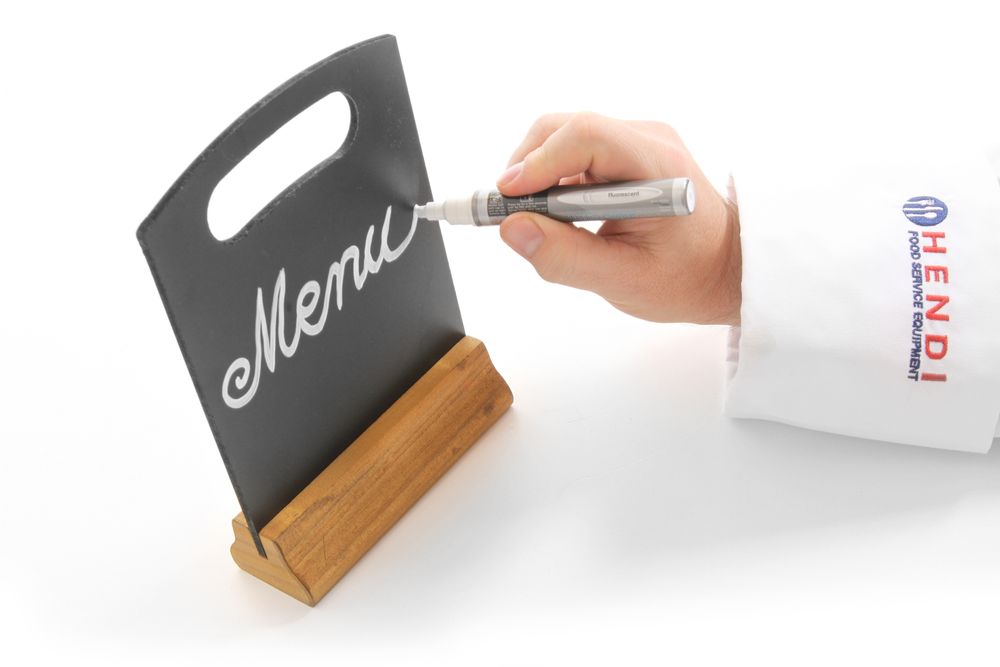 Table chalkboard - 2 pcs.