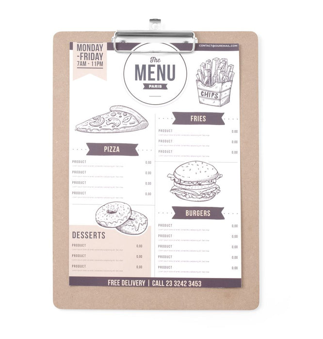 Clipboard menu