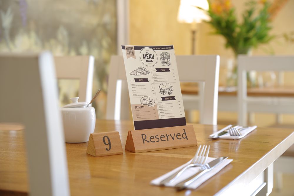 Table stand reserved