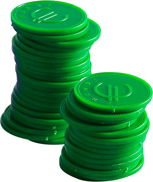 Consumption tokens - 100 pcs.