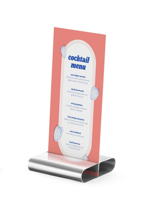 Menukaart houder - 6 st.