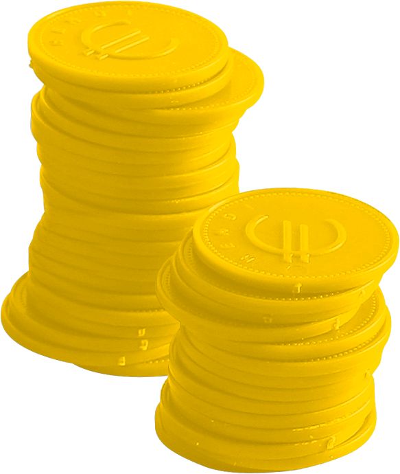 Consumption tokens - 100 pcs.