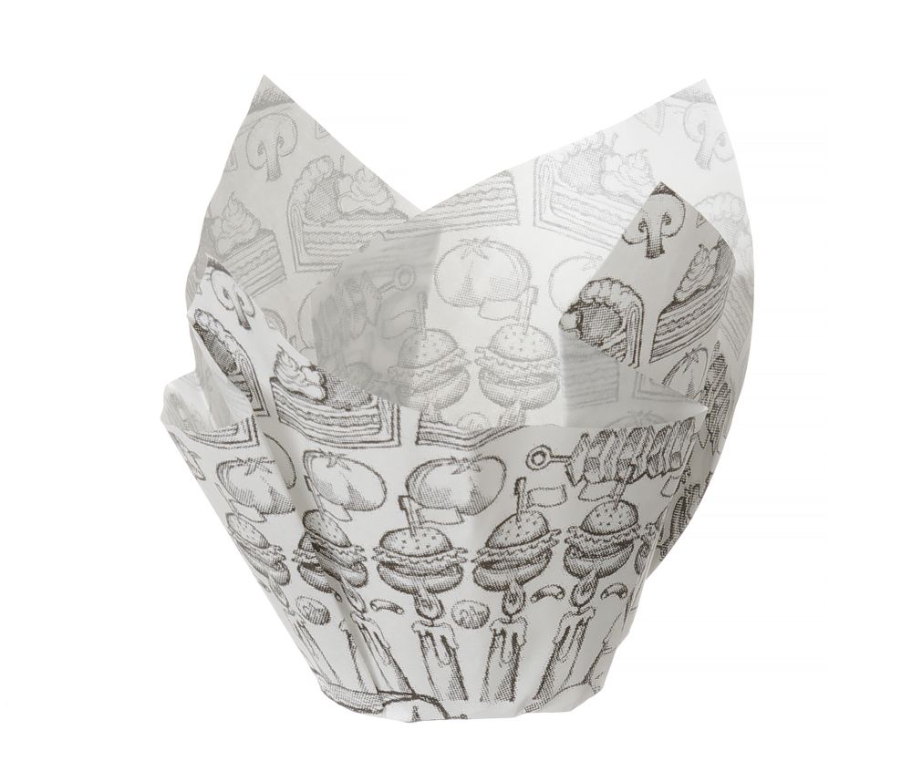 Vetbestendig papieren inlegvel voorgevormd - 150 st.