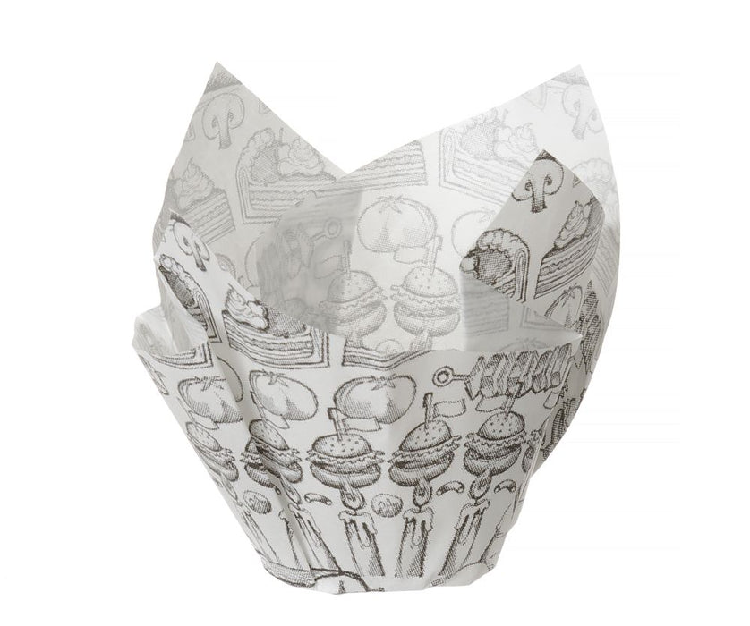 Greaseproof paper insert pre-formed - 150 pcs.