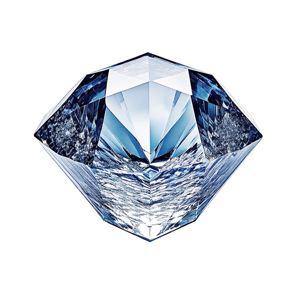 IJsblokjesvorm edelstenen