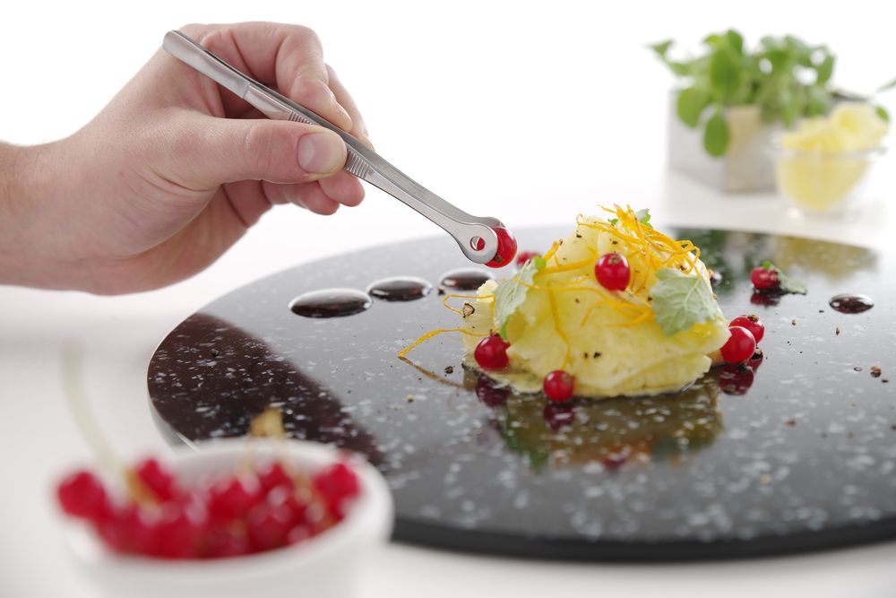 Pincet met ronde kop