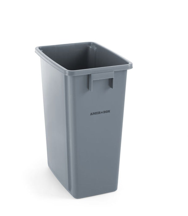 Narrow waste bin