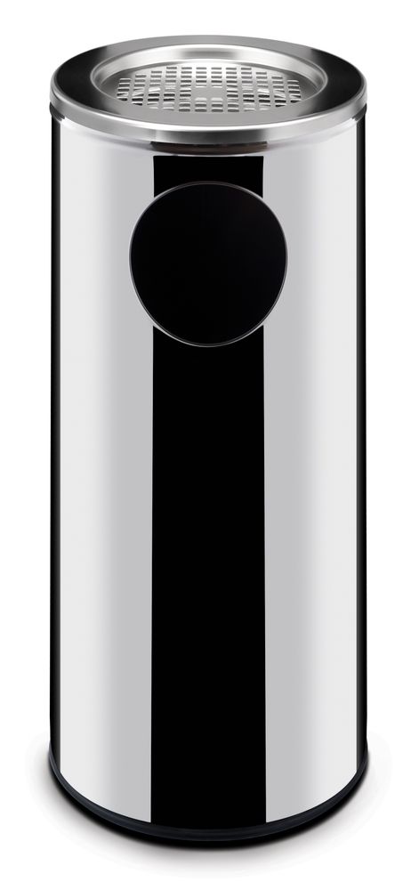 Waste bin with ashtray