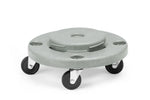 Trolley voor ronde afvalbak