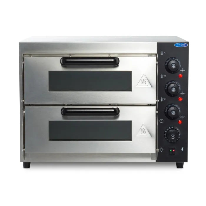 Pizza Oven - 2 Pizza's Ø 40 cm - 2 Kamers