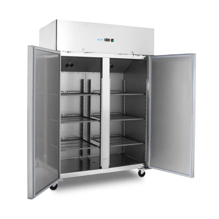 Vrieskast - 800 L - 6 Verstelbare Roosters - op Wielen - incl. Roosters