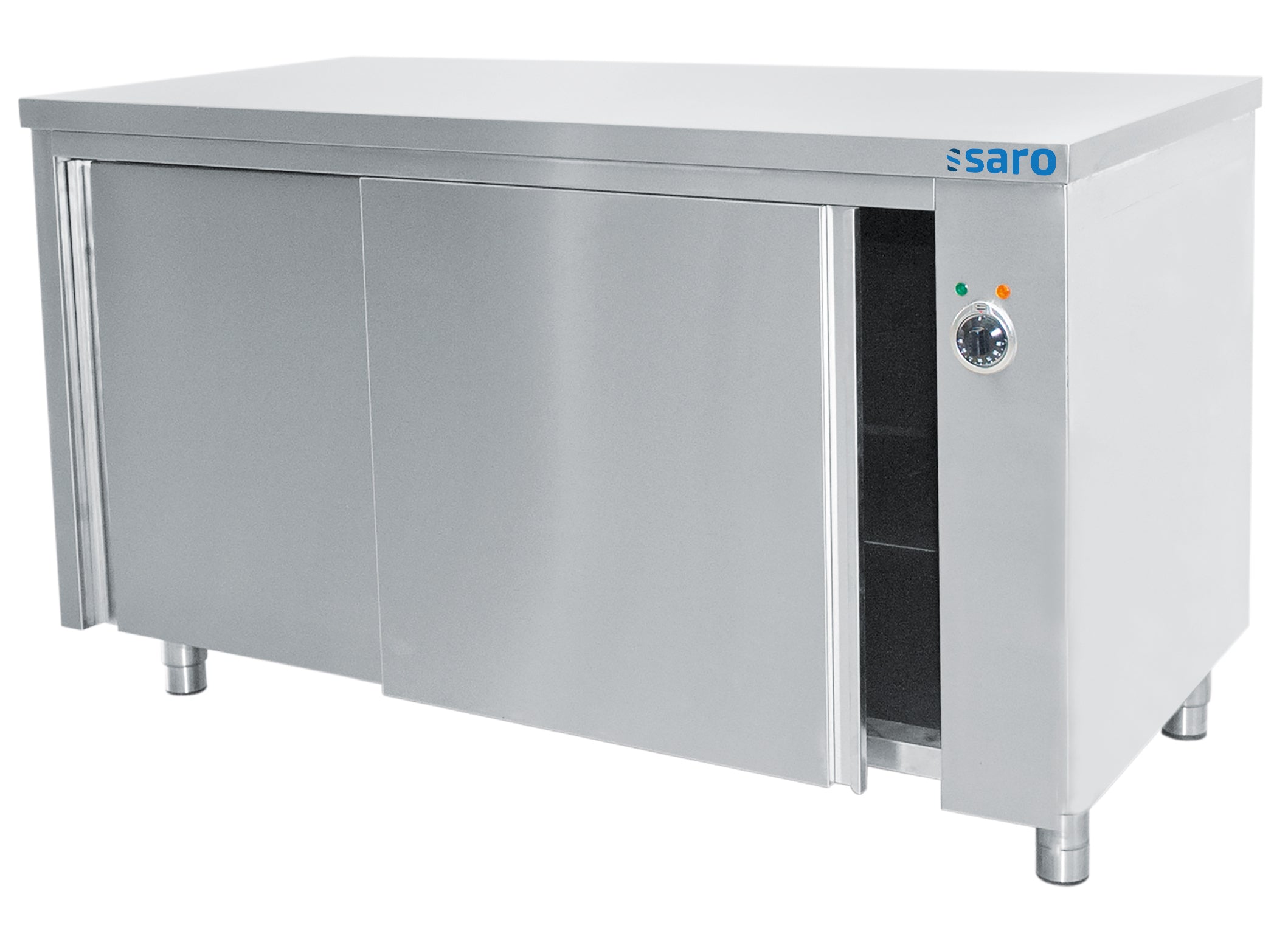 SARO warmhoudkast - 700 mm diepte, 1400 mm