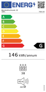 Wijnkoelkast 2Z 38FL
