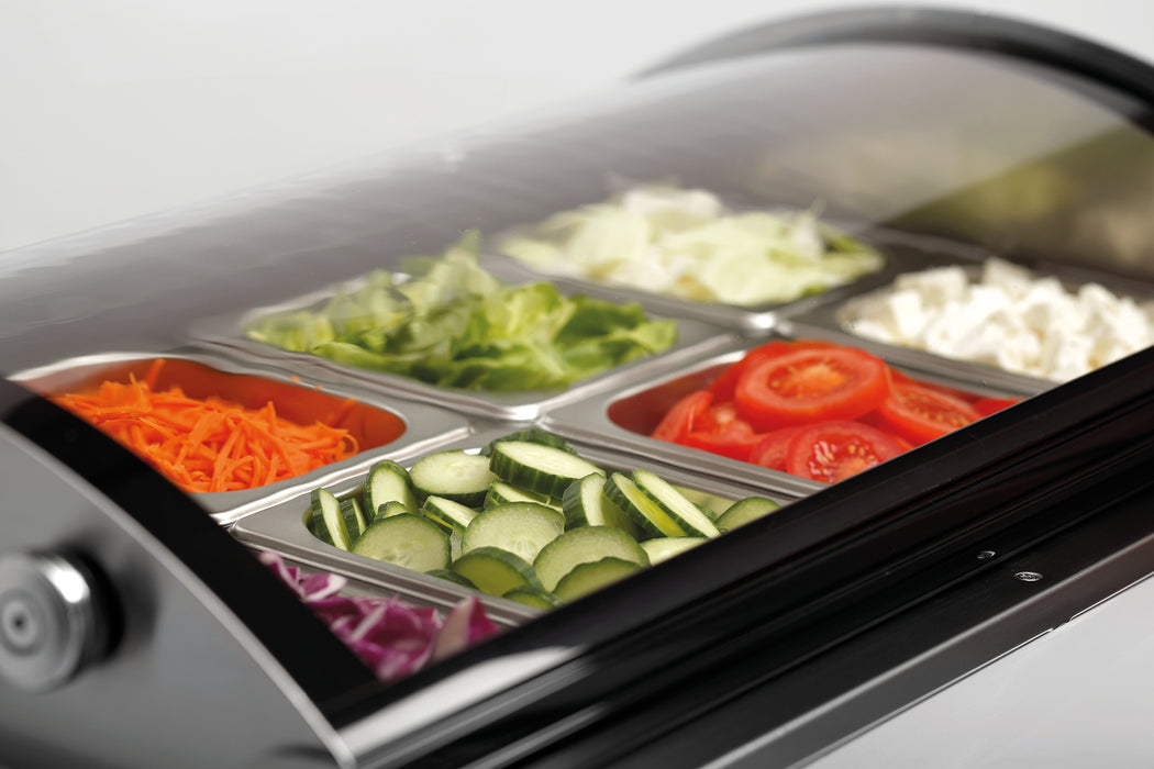 Refrigerated display case 67L