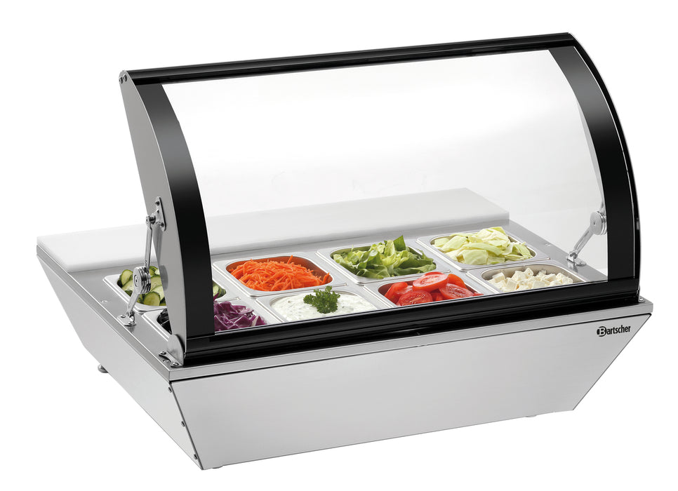 Refrigerated display case 67L