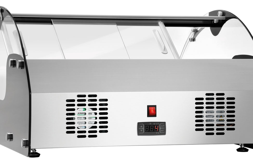 Refrigerated display case 105