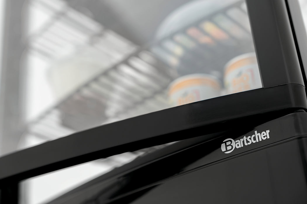 Mini-koelvitrine 64L2T zwart