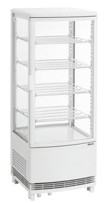 Mini-koelvitrine 98L2T wit