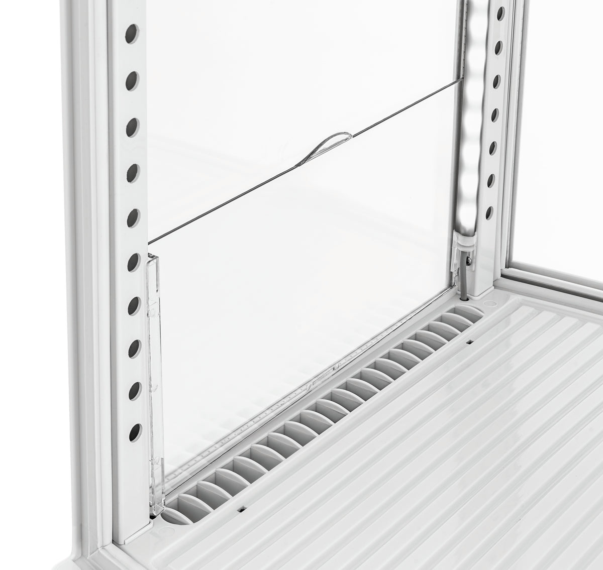 Mini-koelvitrine 98L2T wit