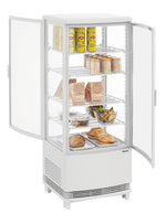 Mini-koelvitrine 98L2T wit