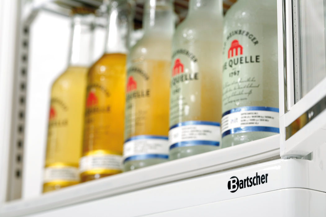 Mini refrigerated display case 78L, white