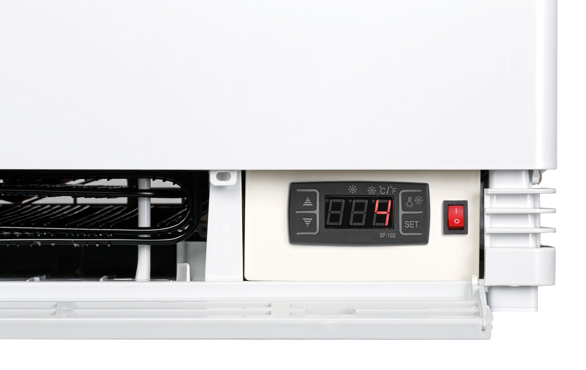 Mini-koelvitrine 78L, wit