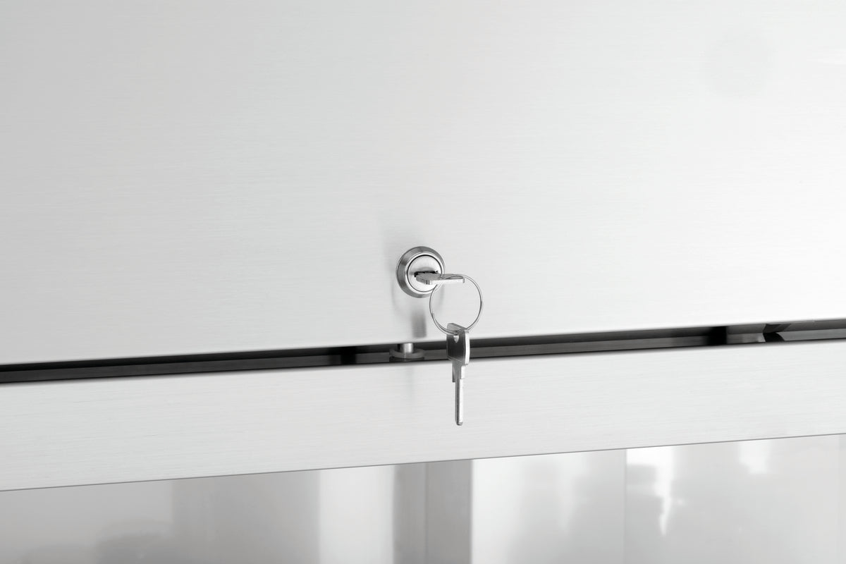 Koelkast met glazen deur 1400 GN210