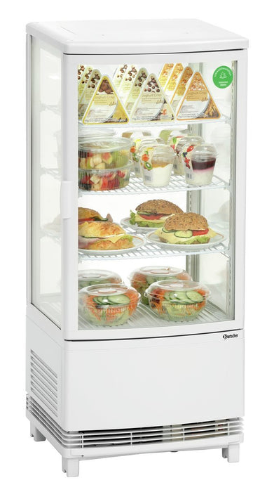 Mini refrigerated display case 86L