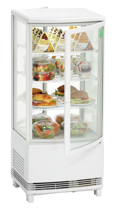 Mini refrigerated display case 86L