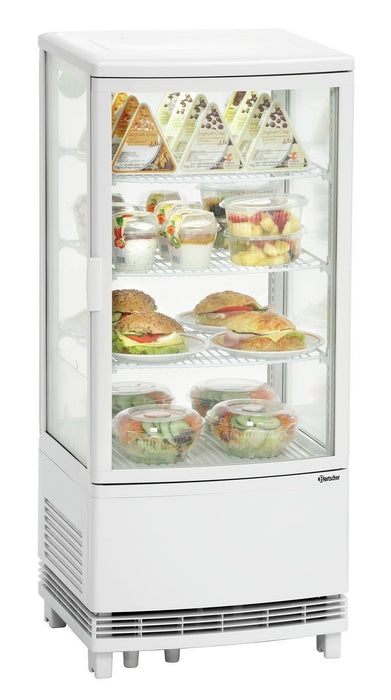 Mini refrigerated display case 86L