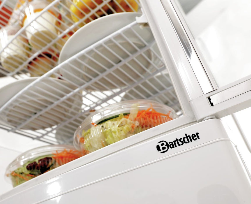 Mini refrigerated display case 86L