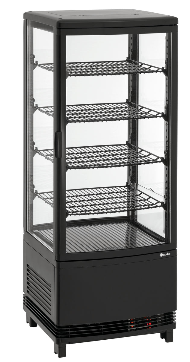 Mini-koelvitrine 98L2T zwart