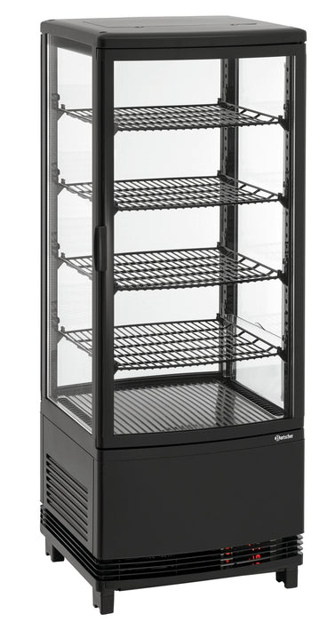 Mini-koelvitrine 98L2T zwart